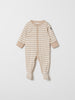 Striped Baby Sleepsuit 2-6m / 62/68