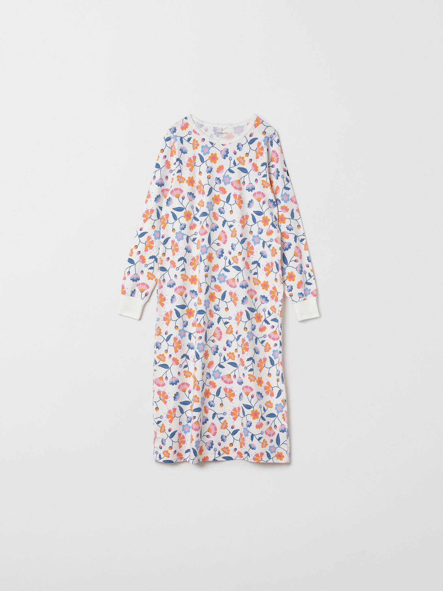Floral Print Adult Nightdress S / S