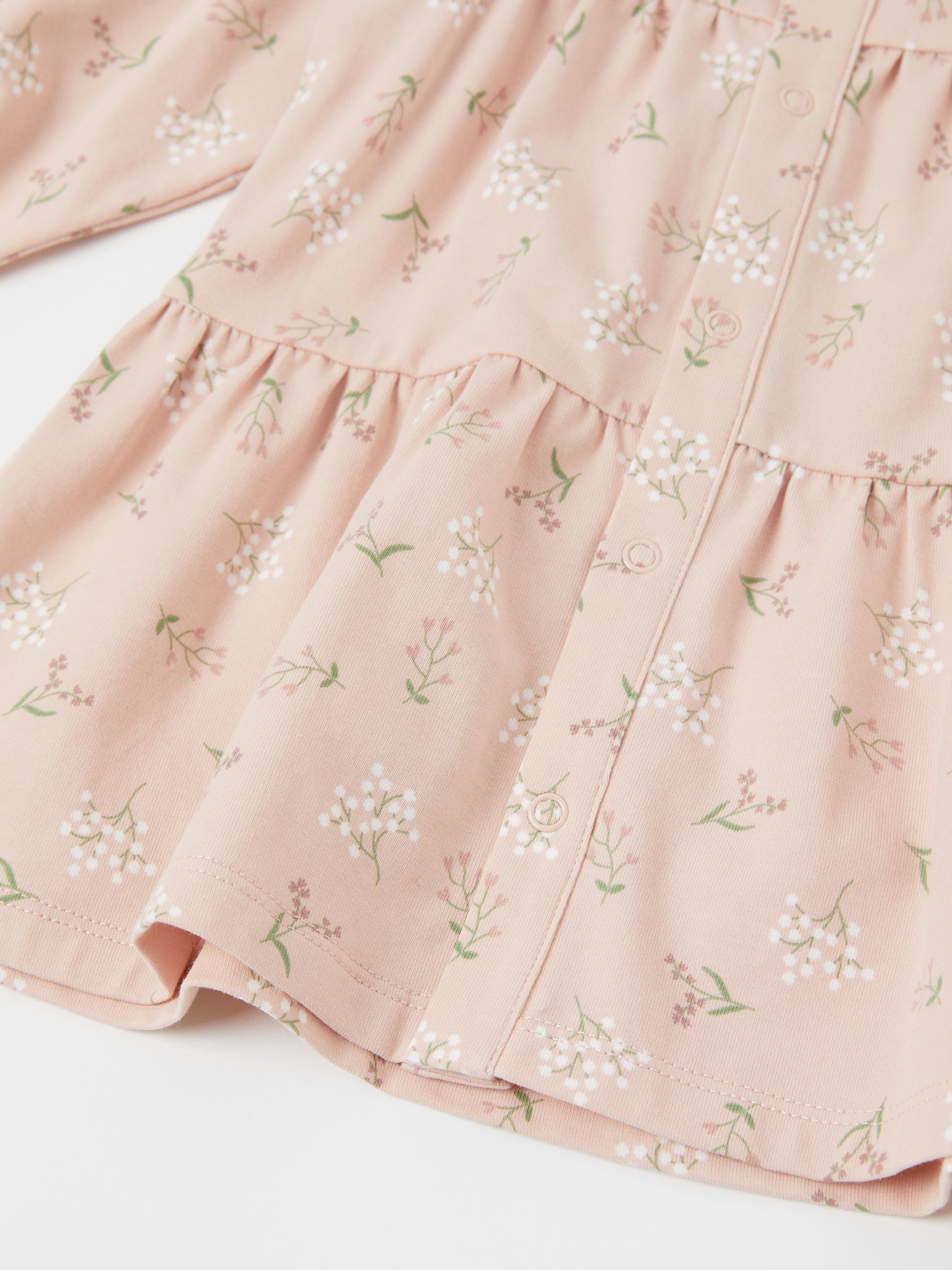 Floral Print Baby  Dress 1-2m / 56