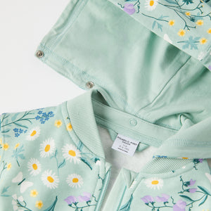 Ditsy Floral Print Kids Hoodie from the Polarn O. Pyret kidswear collection. Clothes made using sustainably sourced materials.