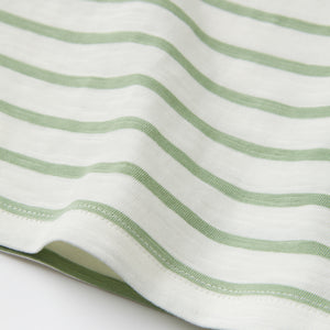 Organic Cotton Breton Stripe Baby Top from the Polarn O. Pyret baby collection. The best ethical kids clothes