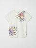 Floral Print Kids Organic T-Shirt from the Polarn O. Pyret kidswear collection. The best ethical kids clothes