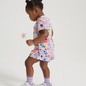 Floral Print Kids Jersey Shorts 5-6y / 116