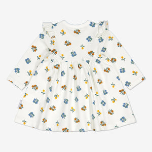 Floral Baby Dress-Girl-0-1y-Natural