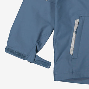 Kids Blue Waterproof Shell Jacket