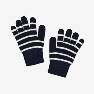 Navy Magic Kids Gloves Multipack from the Polarn O. Pyret kidswear collection. Ethically produced outerwear.