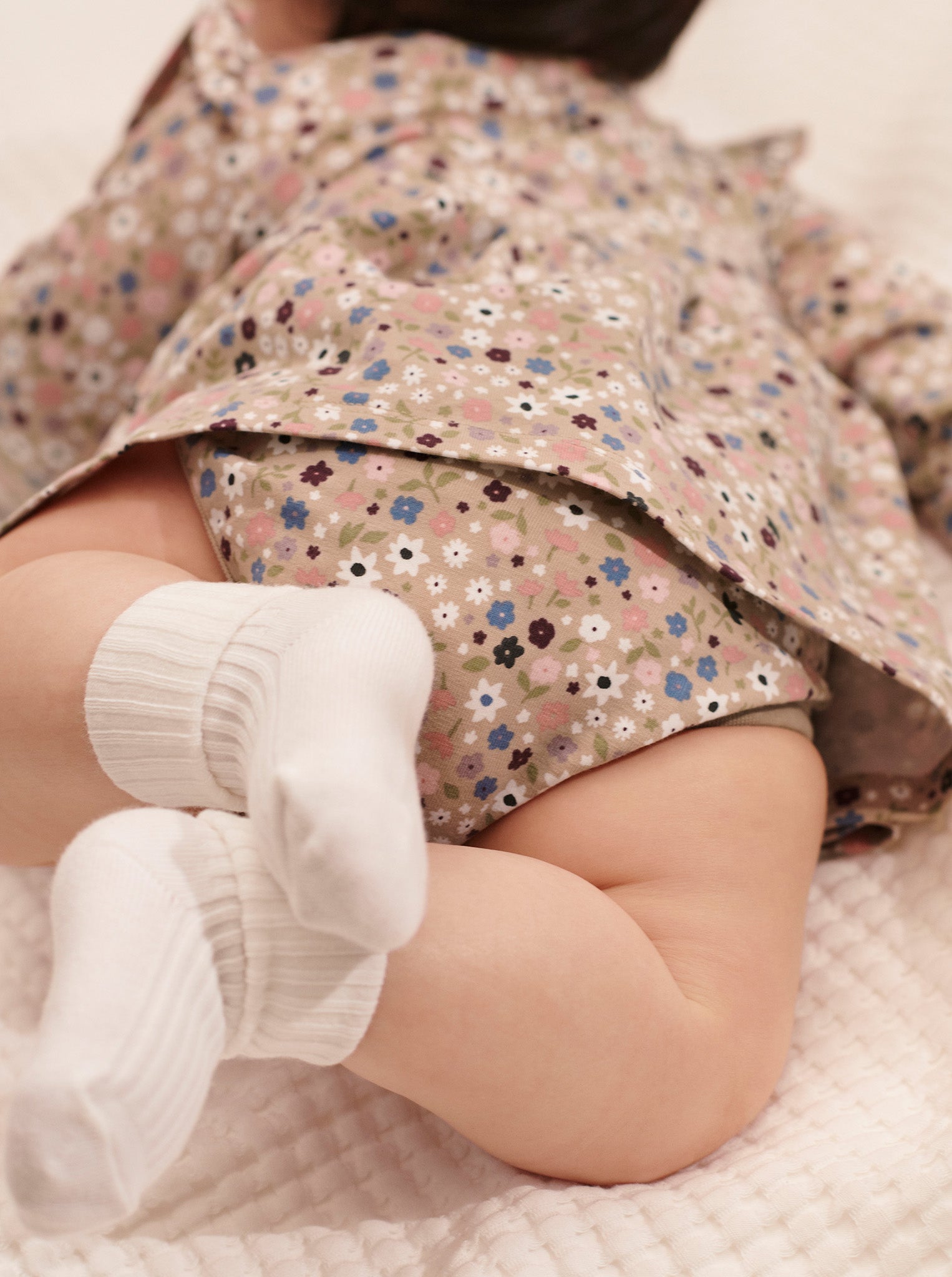 Floral Baby Babygrow Dress