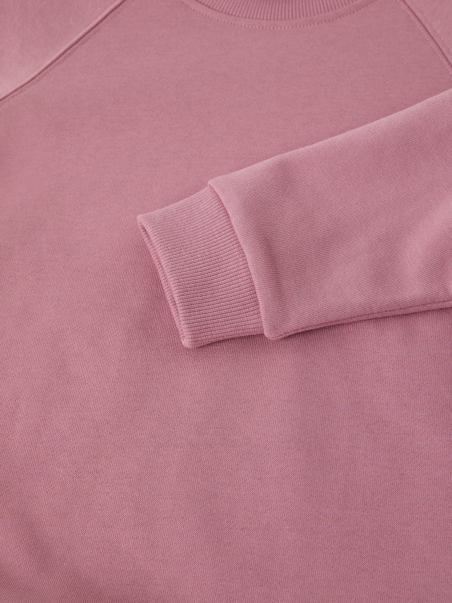 Organic Cotton Pink Kids Sweatshirt from the Polarn O. Pyret kidswear collection. Nordic kids clothes made from sustainable sources.
