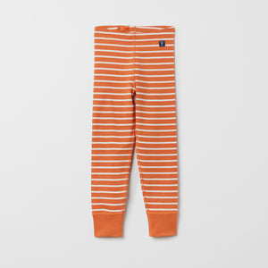 Organic Cotton Yellow Kids Leggings from the Polarn O. Pyret kidswear collection. Made using 100% GOTS Organic Cotton