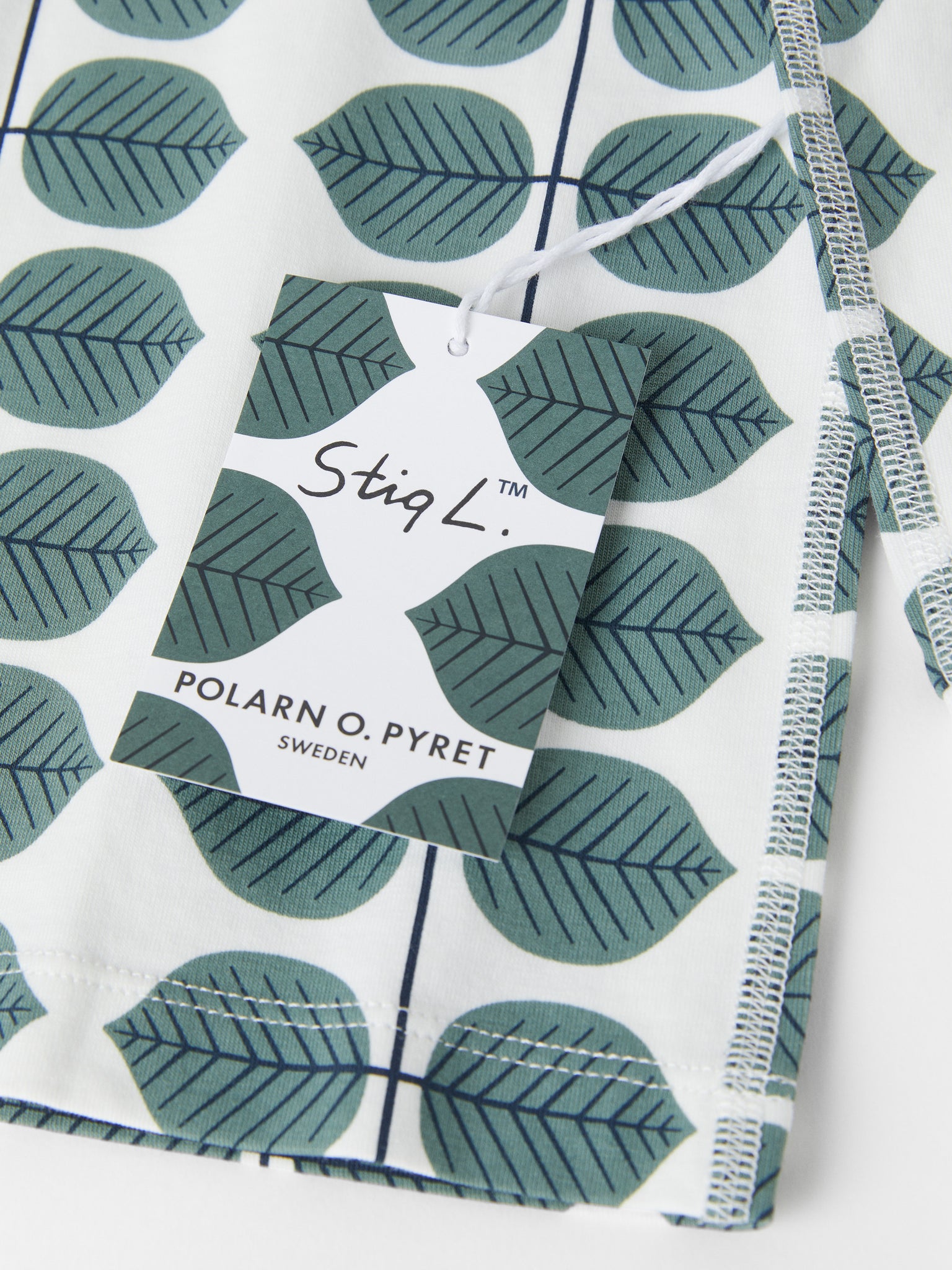 Organic Cotton Scandi Kids Pyjamas from the Polarn O. Pyret kidswear collection. Clothes made using sustainably sourced materials.