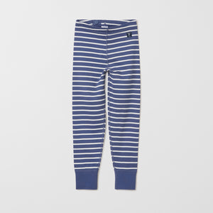 Organic Cotton Blue Kids Leggings from the Polarn O. Pyret kids collection. Ethically produced kids clothing.