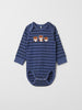 Fox Print Organic Cotton Babygrow from the Polarn O. Pyret baby collection. Made using 100% GOTS Organic Cotton