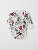 Floral Wraparound Cotton Babygrow from the Polarn O. Pyret baby collection. The best ethical baby clothes