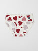 Girls White Organic Cotton Briefs from the Polarn O. Pyret kidswear collection. The best ethical kids clothes