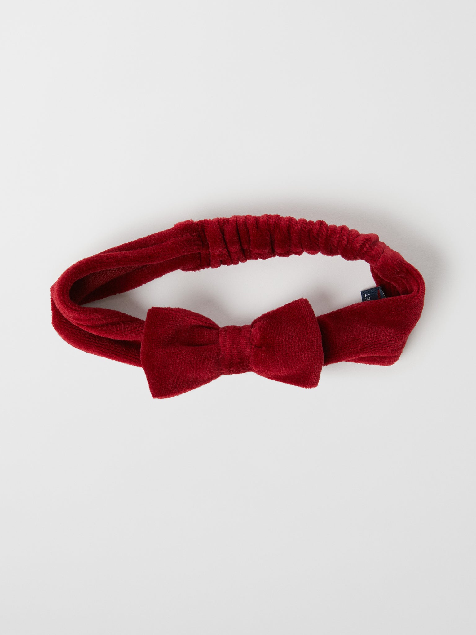 Red Velour Kids Hair Band from the Polarn O. Pyret kidswear collection. The best ethical kids clothes