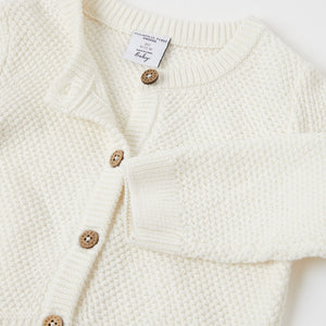 Knitted Baby Cardigan 9-12m / 80