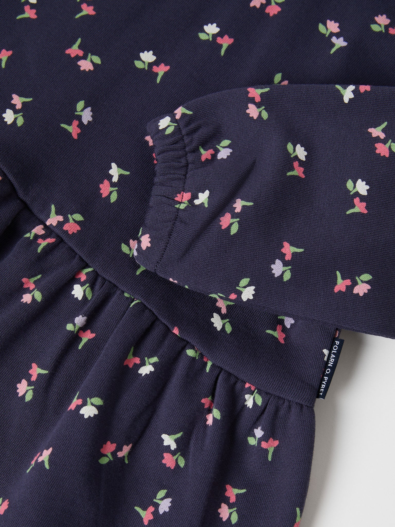 Kid Floral Sweatshirt Dress 1.5-2y / 92