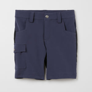 Navy Active Kids Shorts from the Polarn O. Pyret kidswear collection. Quality kids clothing made to last.