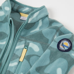 Map Print Kids Fleece from the Polarn O. Pyret kidswear collection. Quality kids clothing made to last.