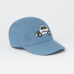 Kids Car Applique Cap from the Polarn O. Pyret kidswear collection. Quality kids clothing made to last.