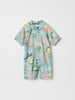 Sealife Print Kids UV  Swimsuit from the Polarn O. Pyret baby collection. Nordic kids clothes made from sustainable sources.