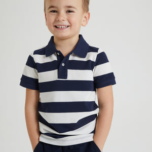 Striped Kids Polo Shirt 5-6y / 116
