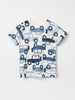 Car Print Kids T-Shirt from the Polarn O. Pyret kidswear collection. Clothes made using sustainably sourced materials.