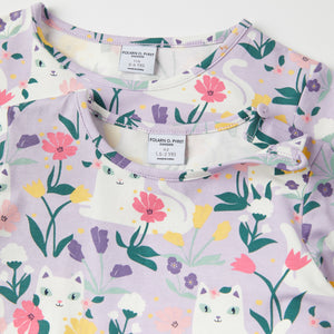 Cat Pocket Organic Cotton Kids Top from the Polarn O. Pyret kidswear collection. The best ethical kids clothes