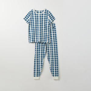 Organic Cotton Leaf Print Adult Pyjamas from the Polarn O. Pyret adult collection. The best ethical kids clothes