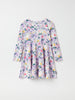 Cats and Flowers Kids Dress from the Polarn O. Pyret kidswear collection. Clothes made using sustainably sourced materials.