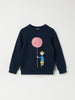 Lollypop Print Kids Sweatshirt from the Polarn O. Pyret kidswear collection. Clothes made using sustainably sourced materials.