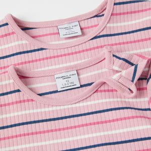Striped Cotton Kids T-Shirt from the Polarn O. Pyret kidswear collection. The best ethical kids clothes