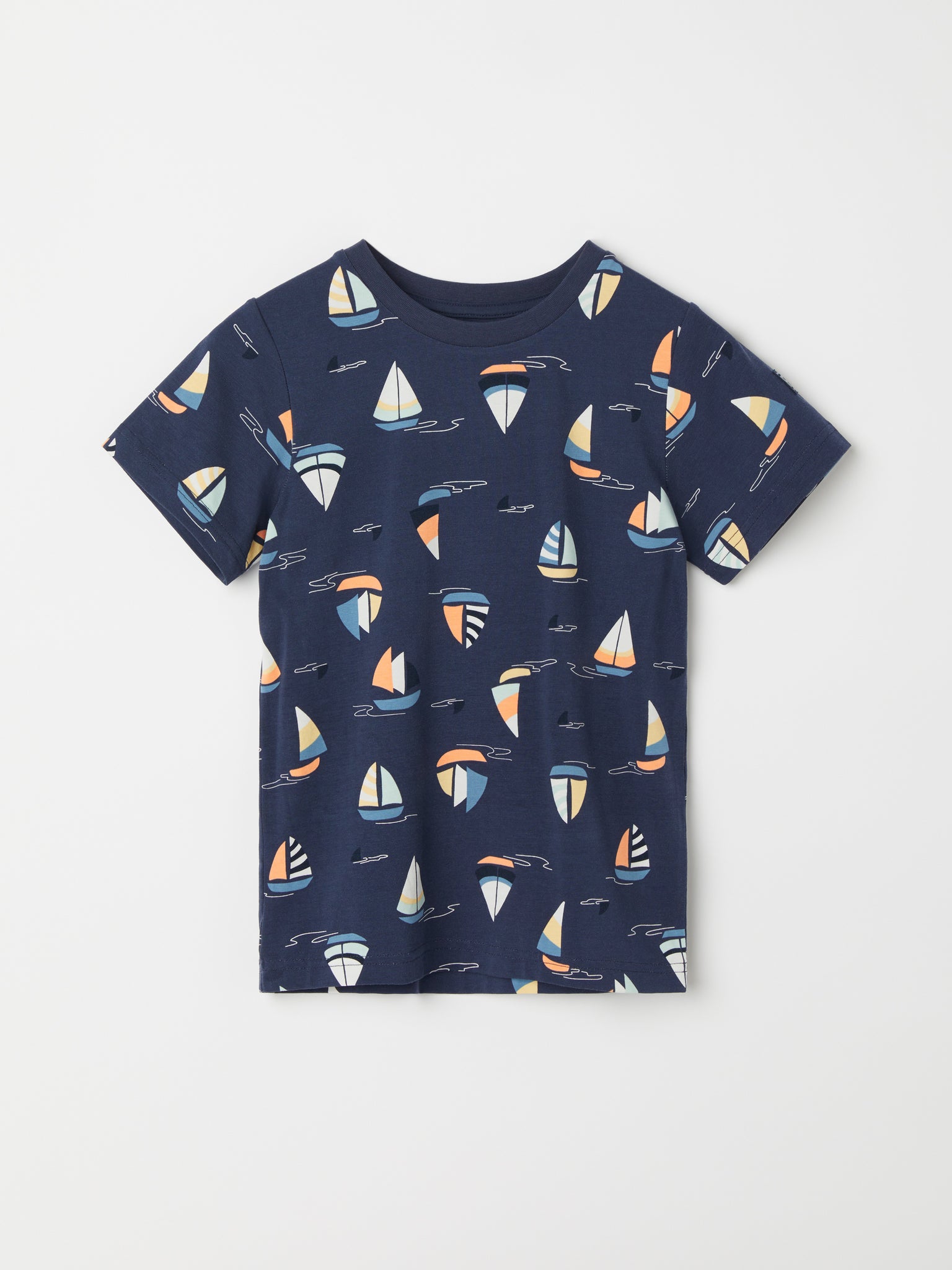 Ice Cream Print T-Shirt from the Polarn O. Pyret kidswear collection. The best ethical kids clothes