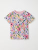 Organic Floral Print Kids T-Shirt from the Polarn O. Pyret kidswear collection. The best ethical kids clothes