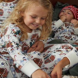 Gingerbread House Kids Pyjamas