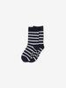 2 Pack Kids Socks navy and white striped, organic cotton comfortable polarn o. pyret