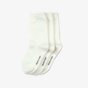 3 Pack Kids Socks white, organic cotton comfortable polarn o. pyret