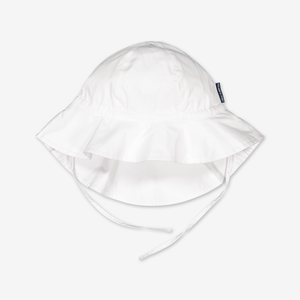 UV Kids Sun Hat White Unisex 4m-9y