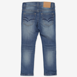 Lined Slim Fit Kids Jeans Blue Unisex 1-12y