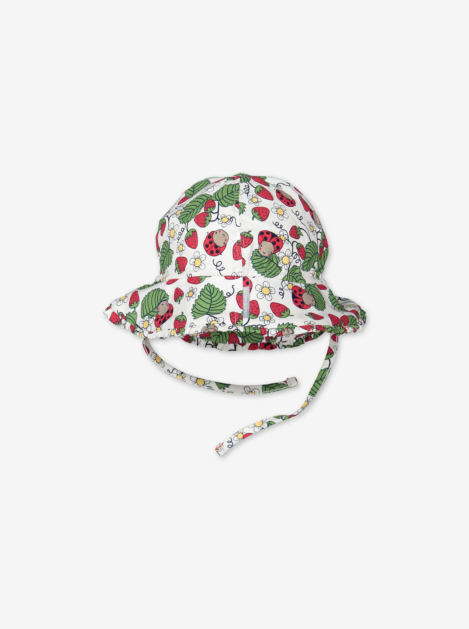 Summer Strawberry Baby Hat-Girl-1-24m-White