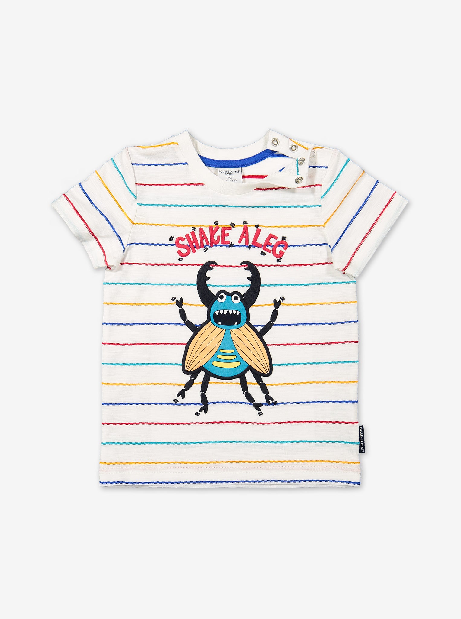 Embroidered Bug Kids T-Shirt