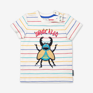 Embroidered Bug Kids T-Shirt