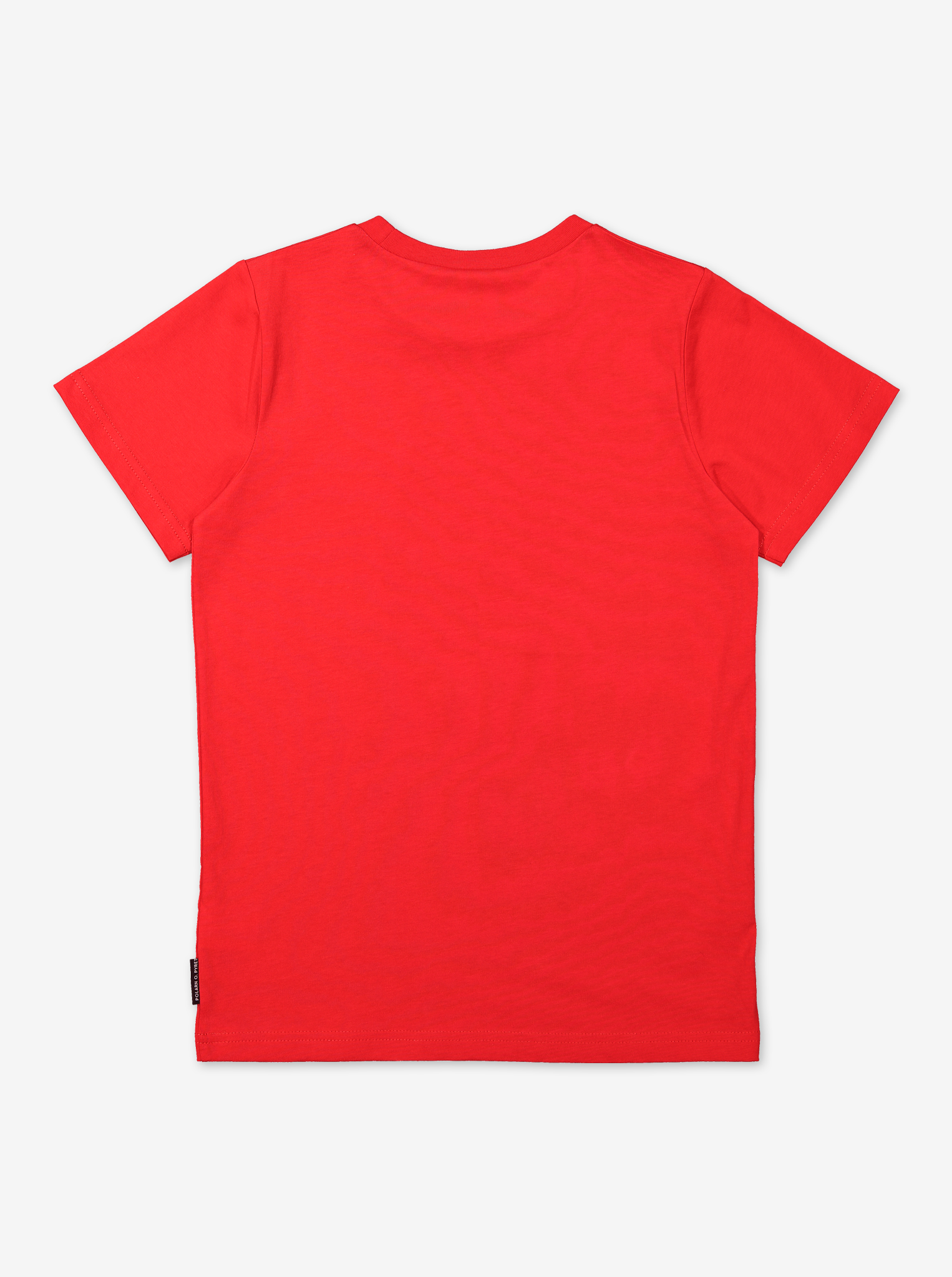 Organic Kids T-Shirt-Unisex-6-12y-Red