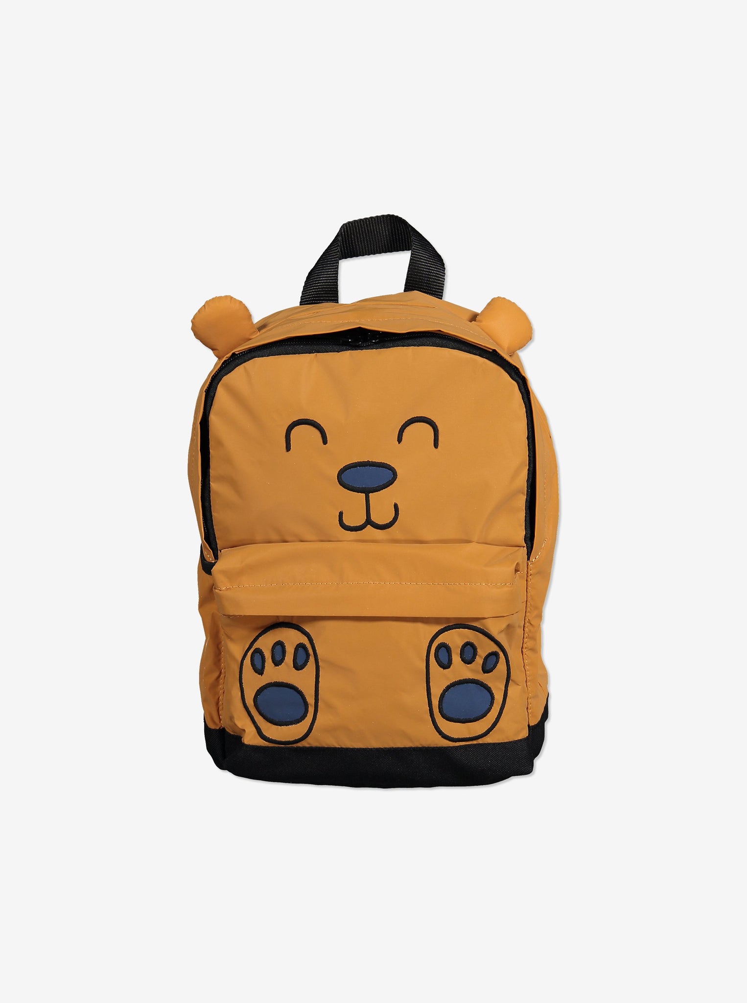 Kids Bear Backpack-Unisex-One Size-Brown
