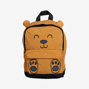 Kids Bear Backpack-Unisex-One Size-Brown