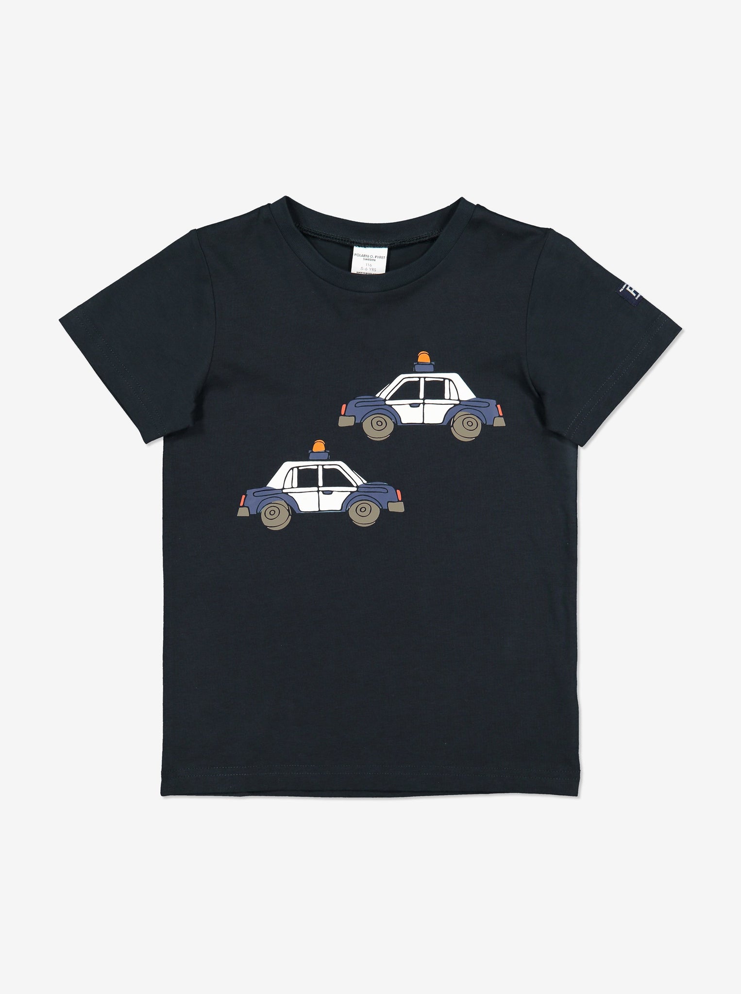 Organic Kid T-Shirt-Unisex-1-6y-Navy
