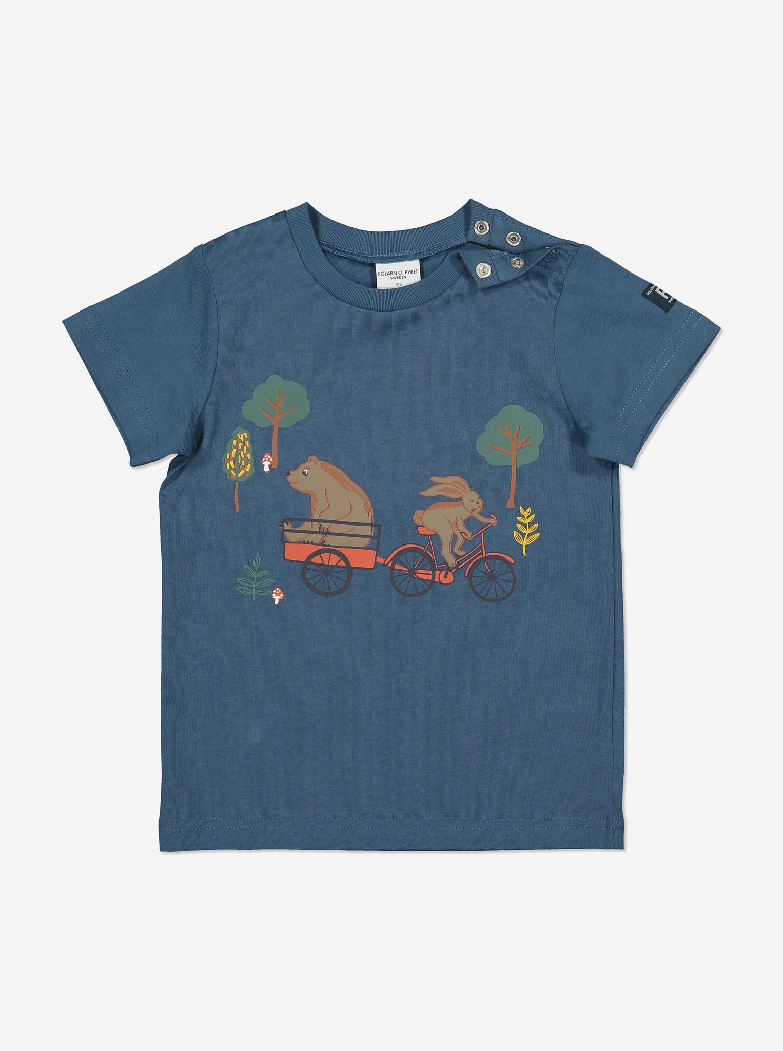 Organic Kid T-Shirt-Unisex-1-6y-Blue