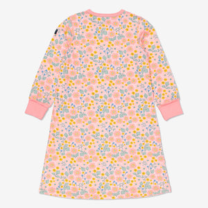 Floral Kids Nightdress-Girl-1-12y-Pink