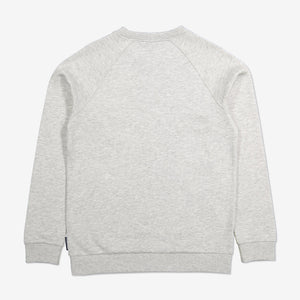 Grey Kids Sweatshirt, sustainable organic cotton, durable and comfortable, polarn o. pyret quality
