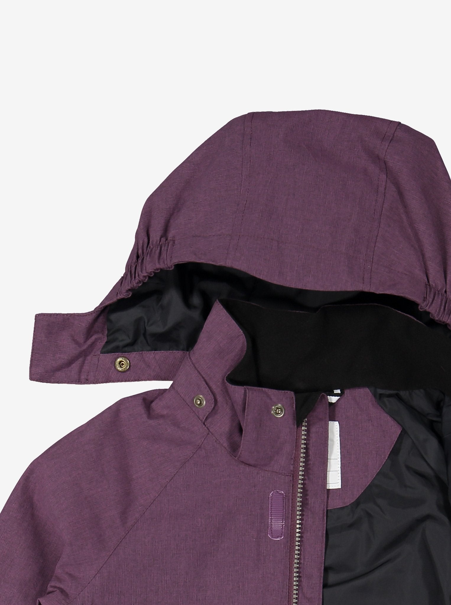 Kids Purple Waterproof Shell Jacket